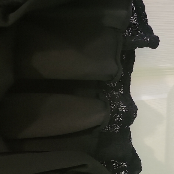 Max Studio black stretchy top M - Picture 4 of 5